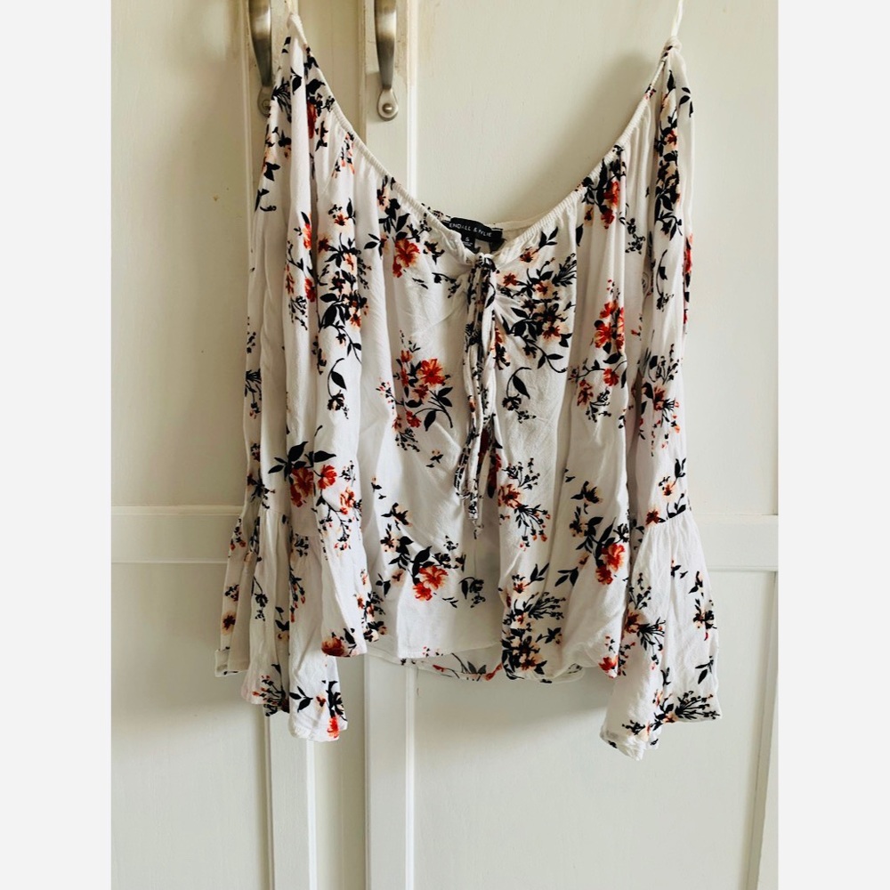 Floral Off the Shoulder Top